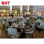 Customized Hotel Restaurant Furniture dining tables and chairs For Hotel Buffet Dining Room