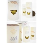Customized Logo Size Cute Cardboard Pasta Container Packaging Box Cylinder Food Paper Tube