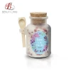 Customized organic crystal bath salt with flower petal