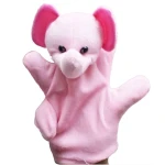 Customized stuffed animals plush hand puppet for kids