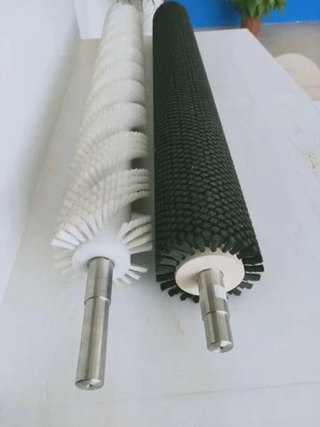 Cylinder nylon Rotating Solar Panel Cleaning Brush Rollers China