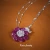 Import Deep Aquamarine Deep Rose Red Marquise 925 Sterling Silver Necklace Fashion Personalized Necklace from China