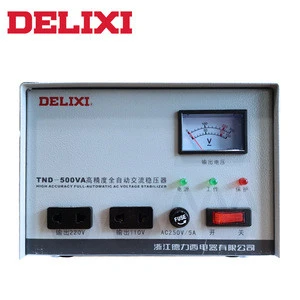 DELIXI Electric China voltage regulator stabilizer 220V 110V