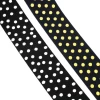 Design Round Dot Circle Jacquard Elastic imitation nylon belt