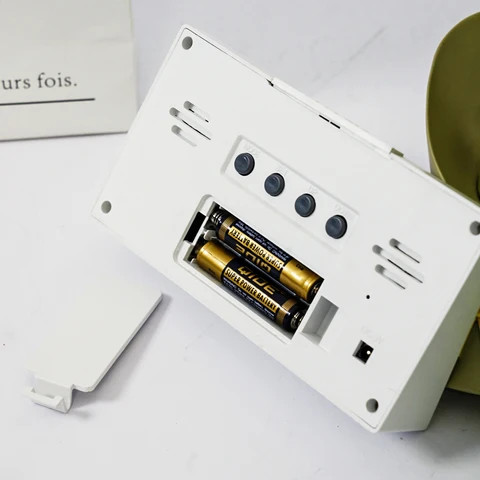 Buy Desk Display Timer Table Digital Alarm Clock Snooze Alarms 12/24h ...