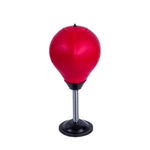 Desktop Stress speed punching ball with color box packing