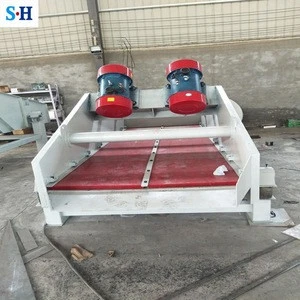 Dewatering Vibrating Screen with polyurethane screen