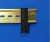 Import Din Rail clip BR-233 Plastic 35mm standard rail clip from China