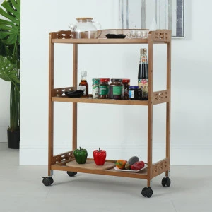 Dining Room Serving Carts, Stainless Steel Food Hotel Service Trolley