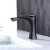 Import Direct sale deck mount bathroom sanitary faucet wash basin faucet accessories Basin mixer Brass body Black from China