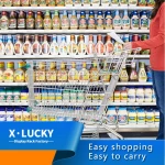 display racks hand carts trolleys supermarket mall cart metal shopping cart shopping bag shopping basket