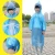 Import Disposable bicycle rain gear ponchos plastic promotional disposable raincoat set from China