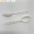 Import Disposable&amp;Compostable 6.7 inch CPLA Biodegradable Knife Spoon Fork Cutlery Set from China