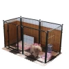 DIY Cheap Pet Fence Wire Metal Small Medium Dog Kennel Crate Puppy Cat Indoor Outdoor Fencing Dog House Carriers