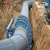 Import DN 630mm PN8 SDR21 PE100 HDPE PIPE for water supply and dredging projects from China