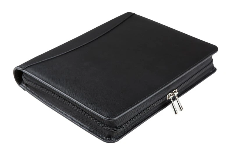 Document Organizer Porfolio A4 Leather Planner Cover Leather Notebook Folder