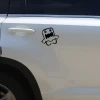 Domo kun japanese drift car decals window car transfer film car decals stickers custom