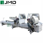 double head mitre  aluminum wood cutting cut off saw machine aluminum disk cutting machine