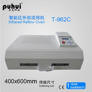 Drawer type reflow soldering ,LED aluminum substrate , infrared welder , Taian Puhui reflow soldering authentic T962C