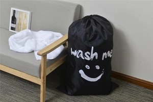 Drawstring Laundry Wash Bag For Camp Wash Me Easy to Carry