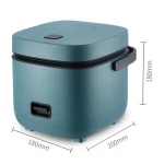 Dropshipping Factory Hot Sale 1.2L Mini Anti-dry design Multifunctional Small Rice Cooker