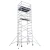 Import DR.SCAFFOLD Customized Aluminum Narrow Wide Mobile  Podium Scaffold Tower for Industrial Use from China