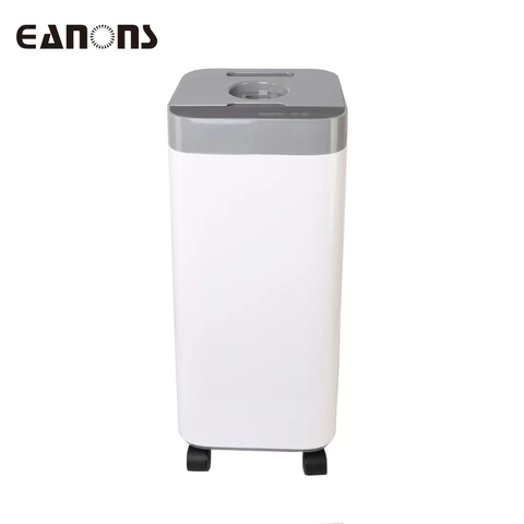 Dual Atomizer Large LED Screen Ultrasonic Humidifier Mist Maker With Universal Wheels