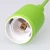 Import E27 Bulb holder Connector Silicone Rubber Mount Ceiling Lamp Cable Colorful Modern Lighting DIY Accessories Hanging Light base from China