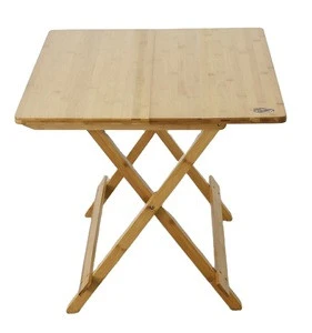 Eco-friendly folding dining table Bamboo dining table