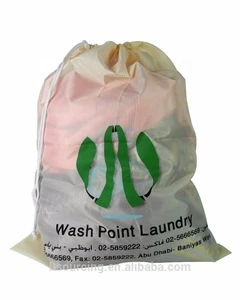 eco-friendly laundry bag for home or hotel,custom logo accept.Welcome OEM