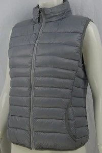 Eco-Friendly waterproof sleeveless down jacket