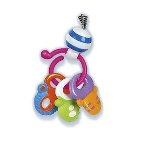 ECO Rattle Teether Ring Baby Bed Key Ring Rattle for sale