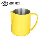 Ecocoffee 304 Stainless Steel Coffee Pitcher Milk Frother Mug V60 Barista Jug 350/600ml