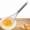 Egg Beater Whisk Kitchen Stainless Steel 10&#39;&#39; egg whisk