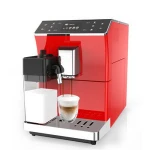 Electric Commercial Barista Frothing Coffee Powder Espresso Maker With Bean Grinder Coffee Maker