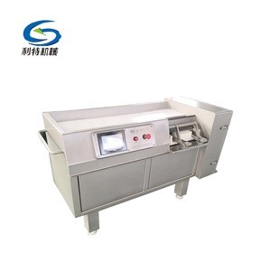 Electric industrial  automatic chicken breast frozen meat dicer machine