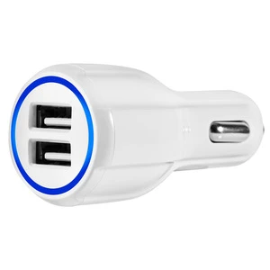 Electronic Car Accessories Fast Charging QC 3.0 Dual USB Ports Car Charger for Phone for smart phones