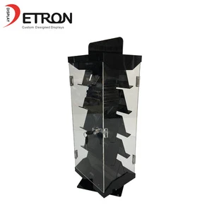 Elegant Tabletop Acrylic Lighter Display Cabinet Stand