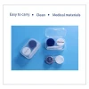Elliecoo contact lens case for contact lenses clear container free shipping