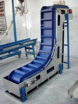 Equipment for lifting conveyor belt chain , food and beverage industry applications such as incline equipment