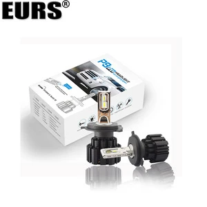 EURS Free Shipping Super bright P9 Car Led Headlight Bulb 100W 13600lm headlamp 6000K H4 H7 H11 9005 9006 9012 car headlight