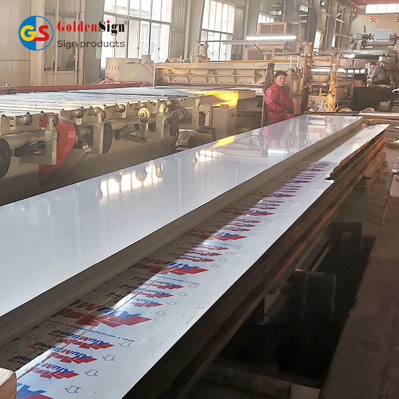 Exterior aluminum composite panels acp sheet 1.22*2.44m plastic ACP price