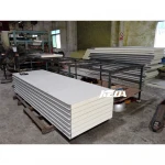 Exterior Wall Panel Insulated with Polyurethane PU Sandwich Panel Covered by GI sheet