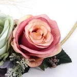 Fabric Latest Silk Sash Lovely Girl Artificial Bride Dress Bohemian Fashion Wedding Sale Bridal Flower Belt