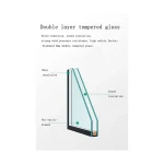 Factory Direct Cheap Tempered Glass Windows Modern Aluminum Casement Windows