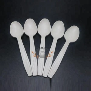 Factory Direct Price Plastic Cornstarch Spoons
