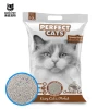factory direct quality cat sand 99%no dust natural bentonite cat litter