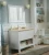 Import factory direct selling bathroom  wall mounted MDF cover bathroom used vanity cabinet with mirror cabinet from China