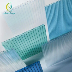 Factory direct universal various types two-layer plastic polycarbonate hollow board