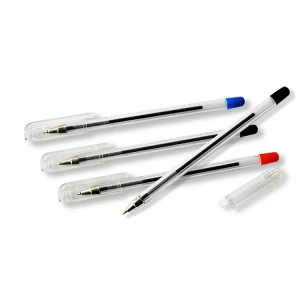 Factory Manufacture Various Any Color Writing Plastic Stick Ballpoint Pens